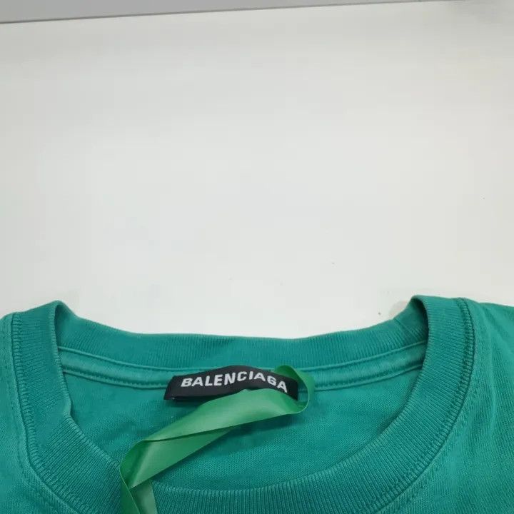 Balenciaga Balenciaga Logo Print Crew Neck T-Shirt Size US M / EU 48-50 / 2 - 4 Thumbnail