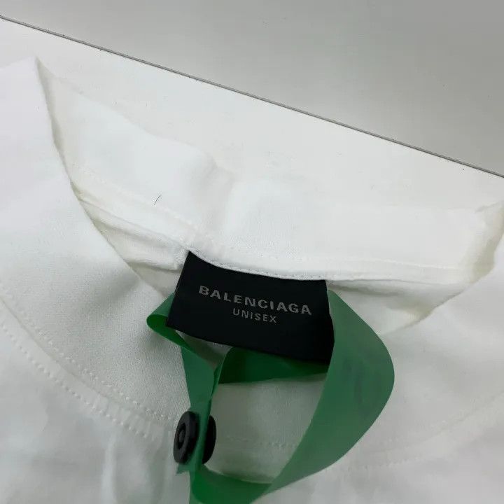 Balenciaga Balenciaga FW23 Distressed Logo T-Shirt Size US S / EU 44-46 / 1 - 6 Thumbnail