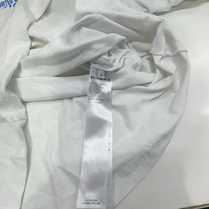 Balenciaga Balenciaga FW22 Logo Print Long Sleeve T-Shirt Size US M / EU 48-50 / 2 - 4 Thumbnail