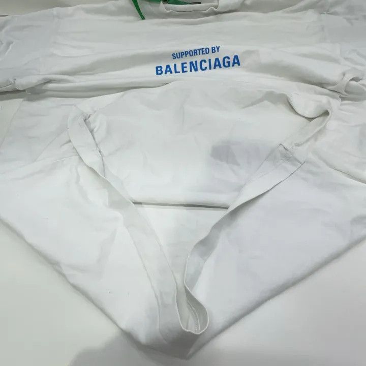Balenciaga Balenciaga FW22 Logo Print Long Sleeve T-Shirt Size US M / EU 48-50 / 2 - 8 Thumbnail