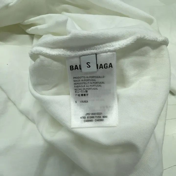 Balenciaga Balenciaga Logo Print Comfortable Short Sleeve T-Shirt Size US S / EU 44-46 / 1 - 5 Thumbnail