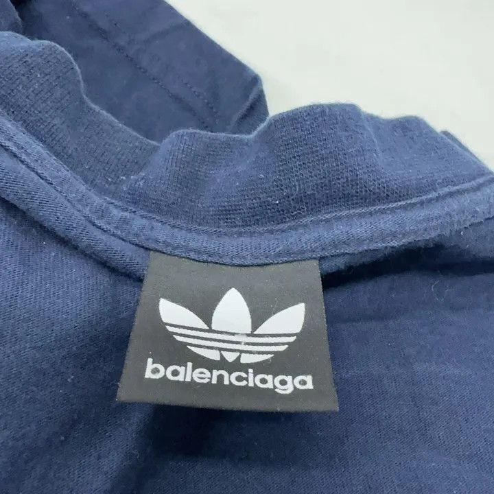 Balenciaga Balenciaga x Adidas Logo T-Shirt for Unisex Size US L / EU 52-54 / 3 - 6 Thumbnail