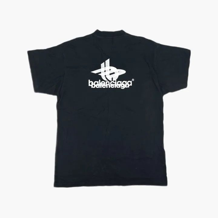 Balenciaga Balenciaga SS23 Letter Print Short Sleeve T-Shirt Size US L / EU 52-54 / 3 - 3 Thumbnail