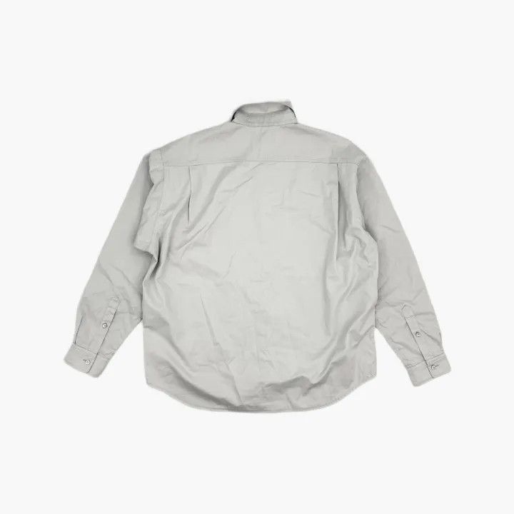 Balenciaga Balenciaga Casual Gray Long Sleeve Shirt Size US M / EU 48-50 / 2 - 3 Thumbnail