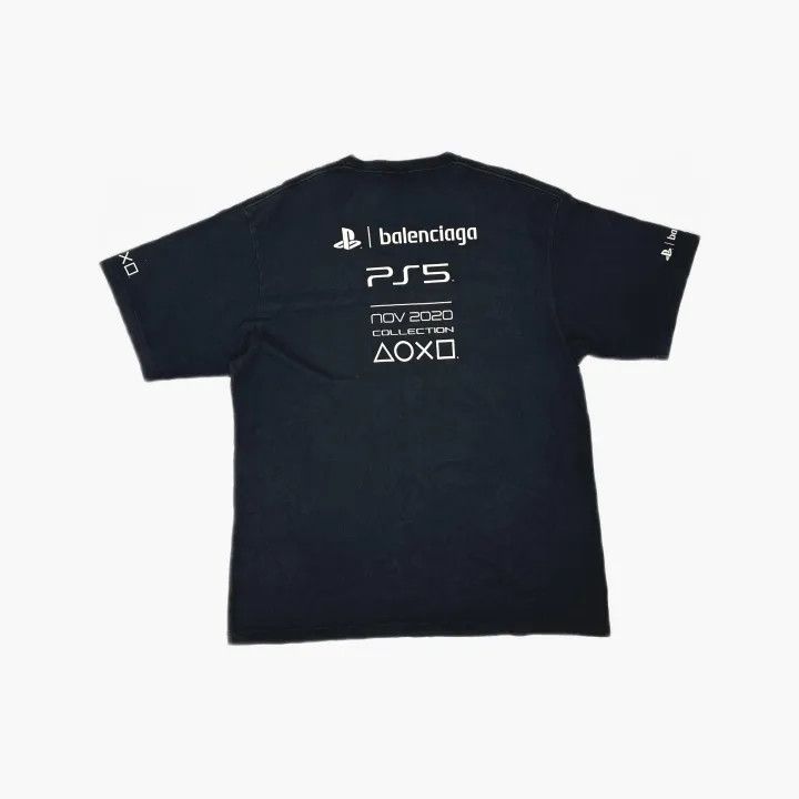 Balenciaga Balenciaga x PlayStation Graphic Print T-Shirt Size US M / EU 48-50 / 2 - 3 Thumbnail