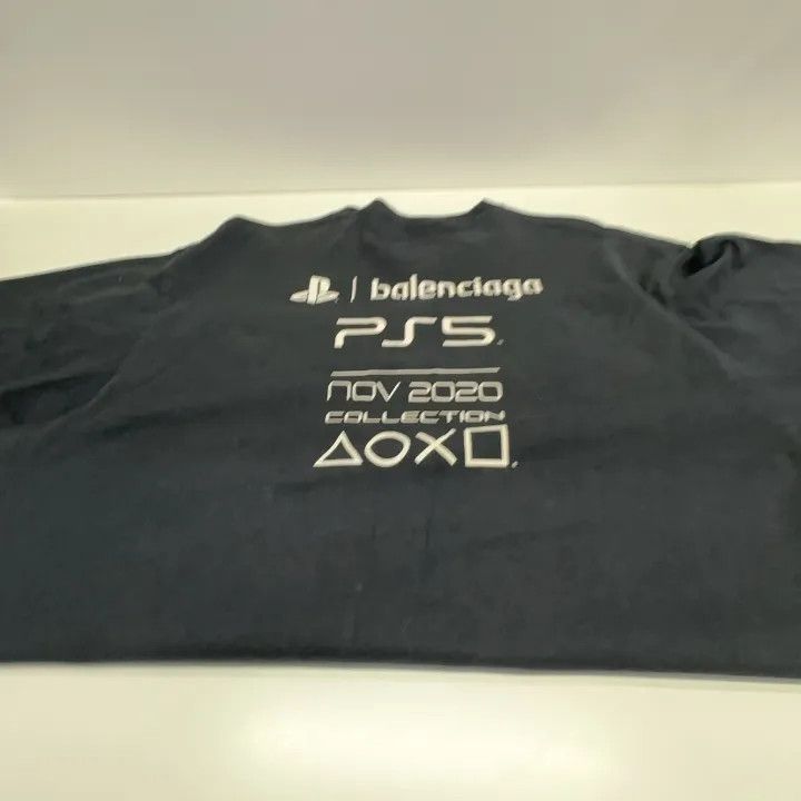 Balenciaga Balenciaga x PlayStation Graphic Print T-Shirt Size US M / EU 48-50 / 2 - 14 Thumbnail