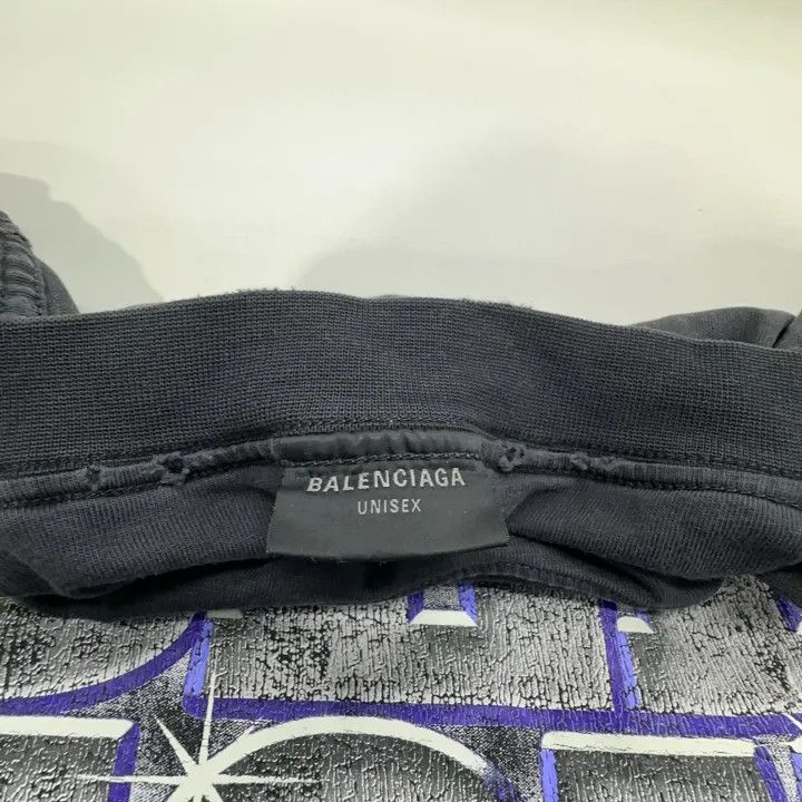 Balenciaga Balenciaga Black Oversized Graphic T-Shirt Size US L / EU 52-54 / 3 - 6 Thumbnail