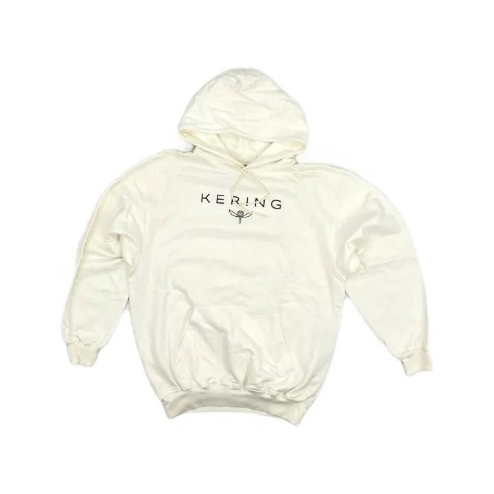 Balenciaga Balenciaga White Logo Hooded Sweatshirt Size US XS / EU 42 / 0 - 2 Thumbnail