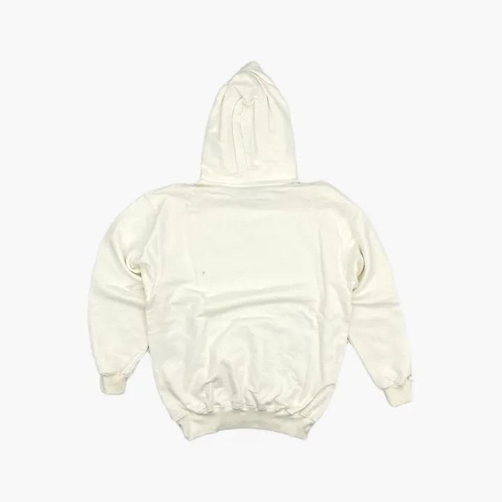 Balenciaga Balenciaga White Logo Hooded Sweatshirt Size US XS / EU 42 / 0 - 3 Thumbnail