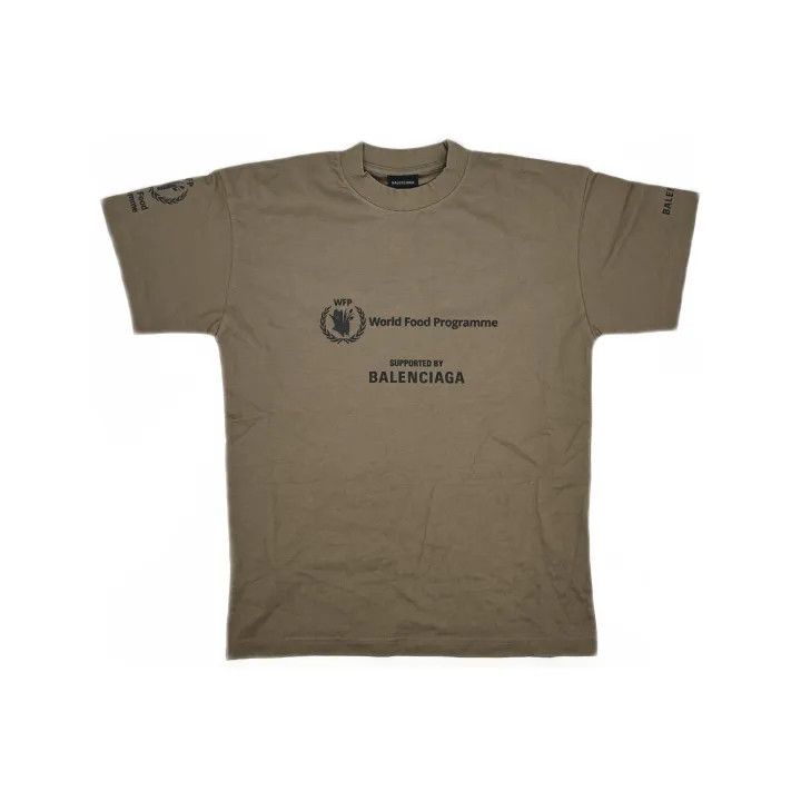 Balenciaga Balenciaga x WFP Logo Print Short Sleeve T-Shirt Size US XS / EU 42 / 0 - 2 Thumbnail