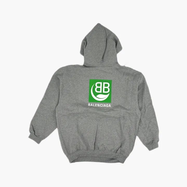 Balenciaga Balenciaga Eco-Friendly BB Logo Hoodie Size US S / EU 44-46 / 1 - 3 Thumbnail