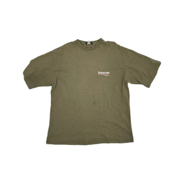 Balenciaga Balenciaga Logo T-Shirt for Men Size US M / EU 48-50 / 2 - 2 Thumbnail