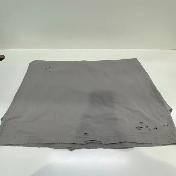 Balenciaga Balenciaga Gray Distressed Graphic T-Shirt Size US XXS / EU 40 - 10 Thumbnail