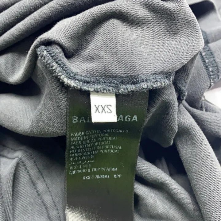 Balenciaga Balenciaga Black XXXL Graphic Short Sleeve T-Shirt Size US XXL / EU 58 / 5 - 3 Thumbnail
