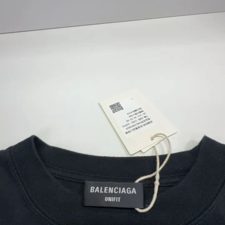 Balenciaga Black Short Sleeve T-Shirt