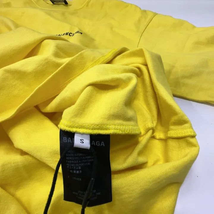 Balenciaga Balenciaga FW21 Logo Vintage Short Sleeve T-Shirt Size US S / EU 44-46 / 1 - 4 Thumbnail
