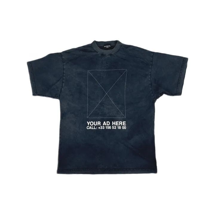 Balenciaga Balenciaga Black Logo Casual Short Sleeve T-Shirt Size US S / EU 44-46 / 1 - 2 Thumbnail