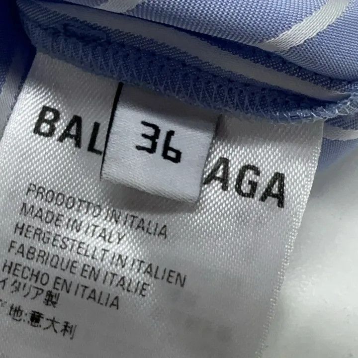 Balenciaga Balenciaga Loose Striped Button-Up Shirt Size US S / EU 44-46 / 1 - 5 Thumbnail
