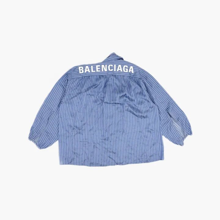 Balenciaga Balenciaga Loose Striped Button-Up Shirt Size US S / EU 44-46 / 1 - 3 Thumbnail
