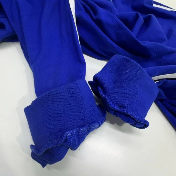 Balenciaga Balenciaga x Adidas Blue Long Sleeve T-Shirt Size US L / EU 52-54 / 3 - 10 Thumbnail