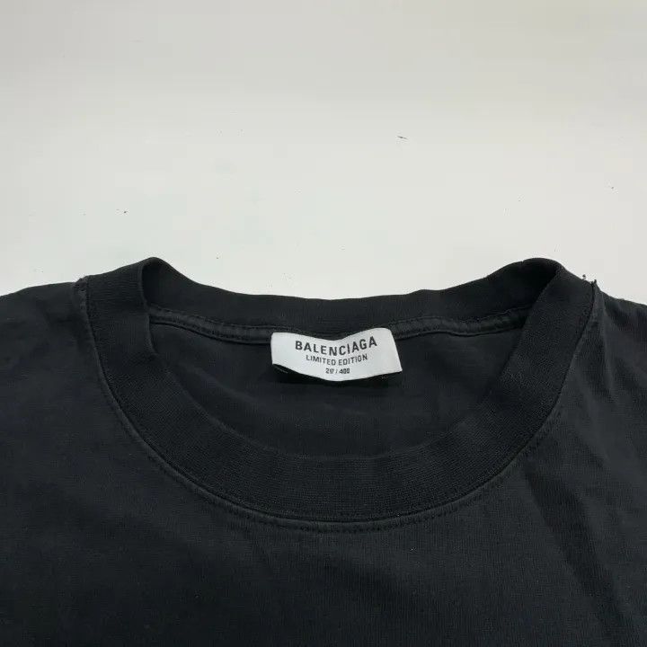 Balenciaga Balenciaga SS22 Music Aya Nakamura Black T-Shirt Size US S / EU 44-46 / 1 - 7 Thumbnail