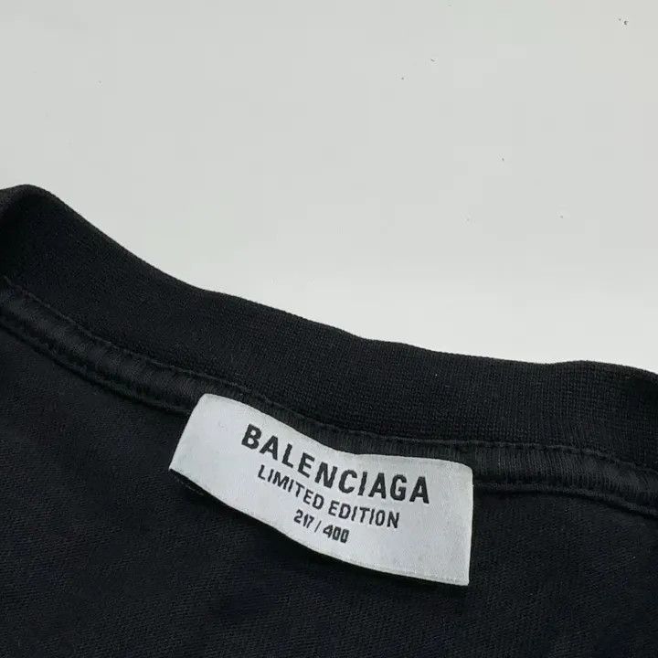 Balenciaga Balenciaga SS22 Music Aya Nakamura Black T-Shirt Size US S / EU 44-46 / 1 - 6 Thumbnail