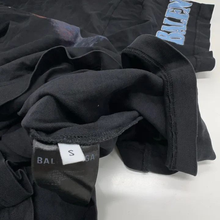 Balenciaga Balenciaga SS22 Music Aya Nakamura Black T-Shirt Size US S / EU 44-46 / 1 - 4 Thumbnail