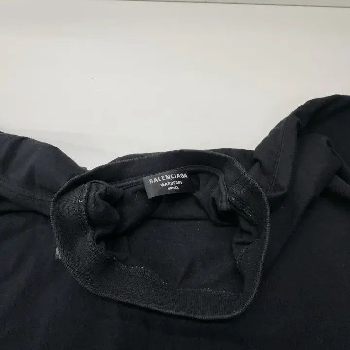 Balenciaga Balenciaga Black Graphic Short Sleeve T-Shirt Size US S / EU 44-46 / 1 - 6 Thumbnail