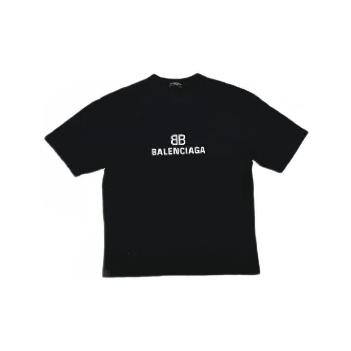 Balenciaga Balenciaga Black Graphic Short Sleeve T-Shirt Size US S / EU 44-46 / 1 - 2 Thumbnail