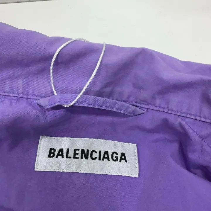 Balenciaga Balenciaga Ladies Logo Print Oversized Jacket Size US S / EU 44-46 / 1 - 5 Thumbnail