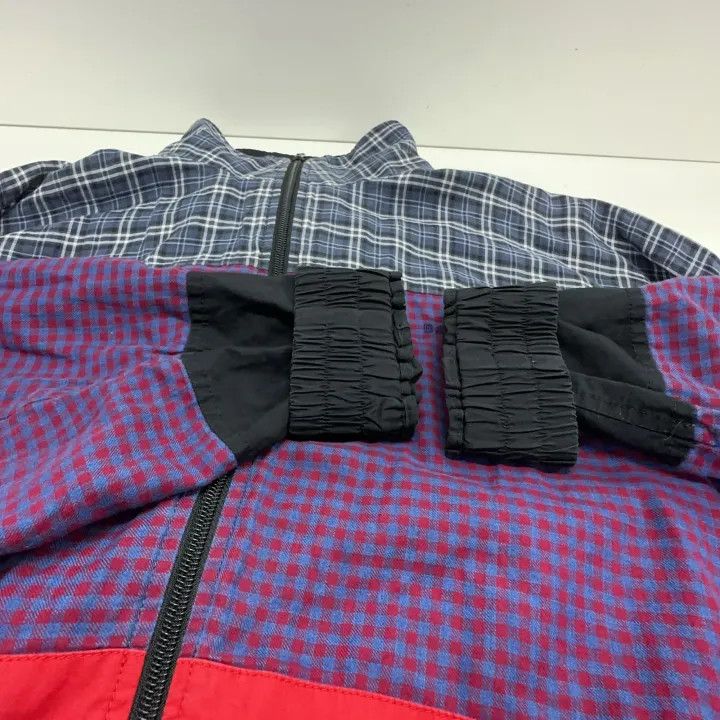 Balenciaga Balenciaga Men's Zip-Up Checkered Jacket Size US L / EU 52-54 / 3 - 8 Thumbnail