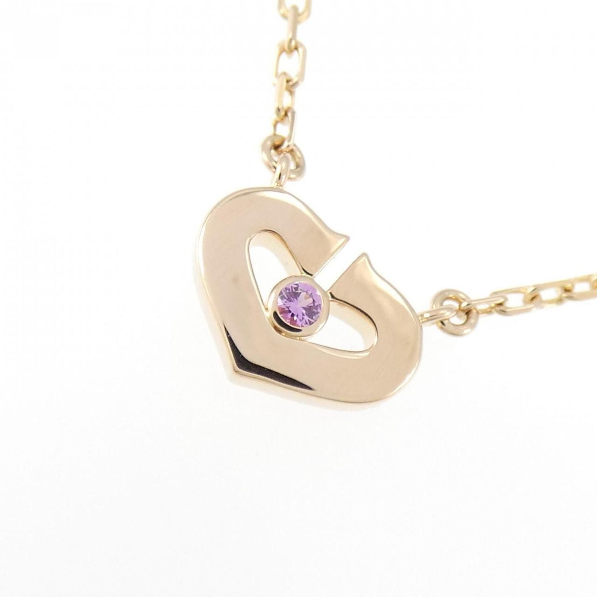Cartier Cartier C heart necklace Size ONE SIZE - 2 Thumbnail