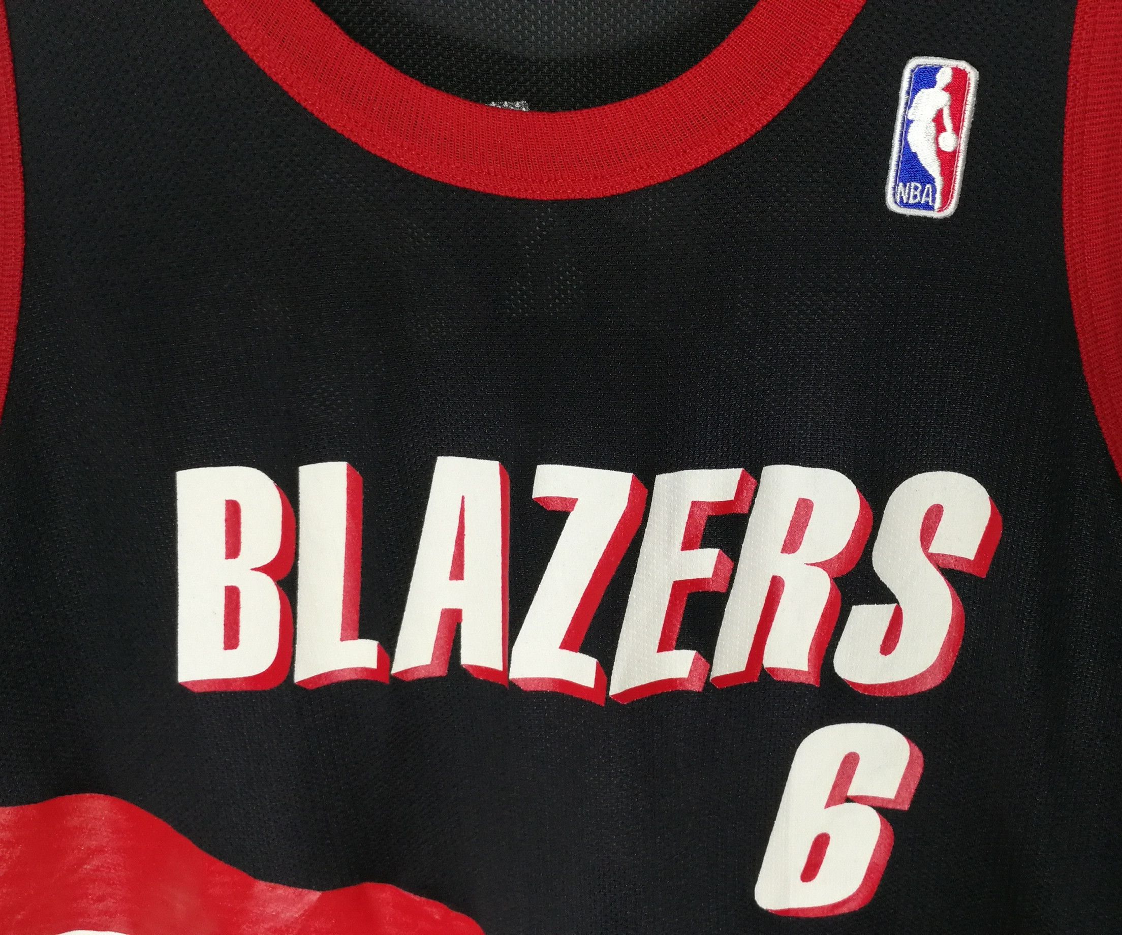 Blazers Rare deals Champion Jersey BonzI Wells