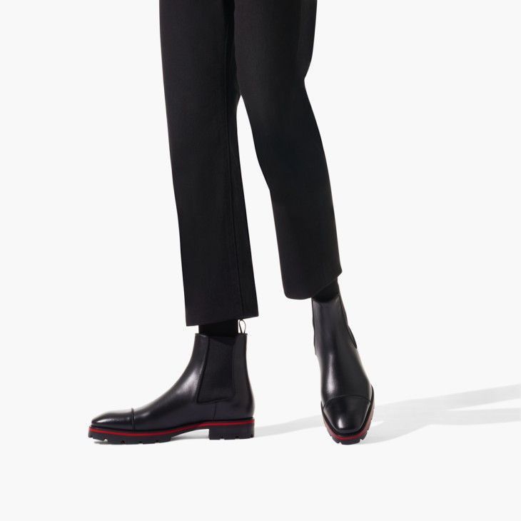 Christian Louboutin melon flat calf boot Size US 12 / EU 45 - 5 Thumbnail
