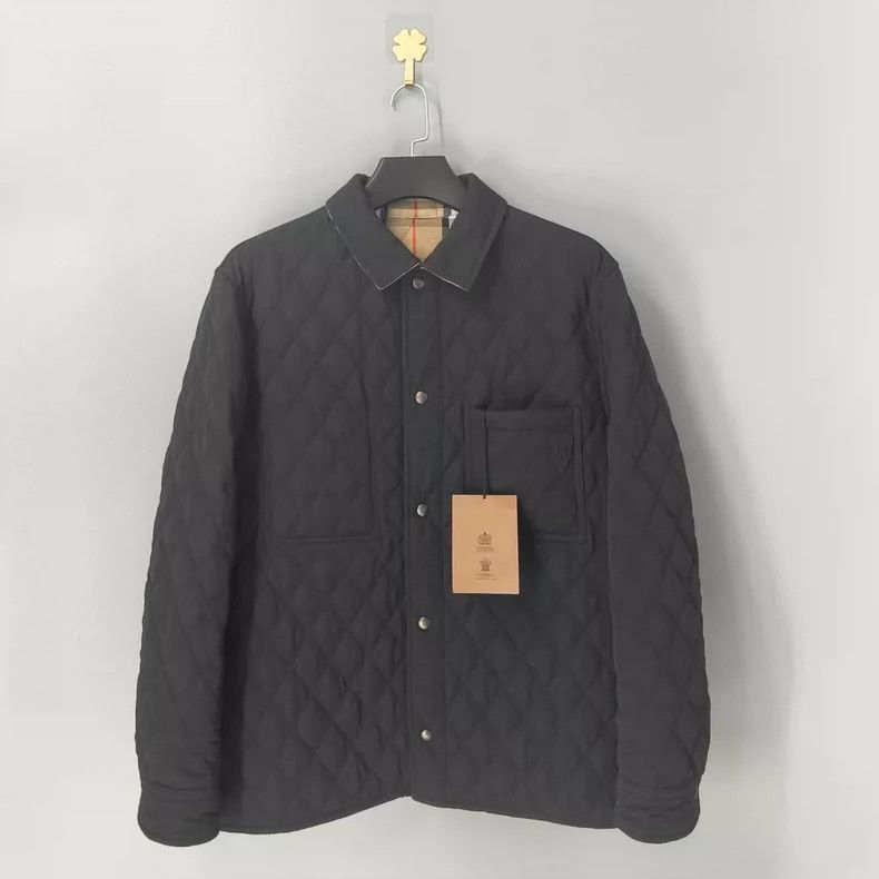 Burberry Burberry Reversible Quilted Cotton Jacket for Men Size US L / EU 52-54 / 3 - 3 Thumbnail