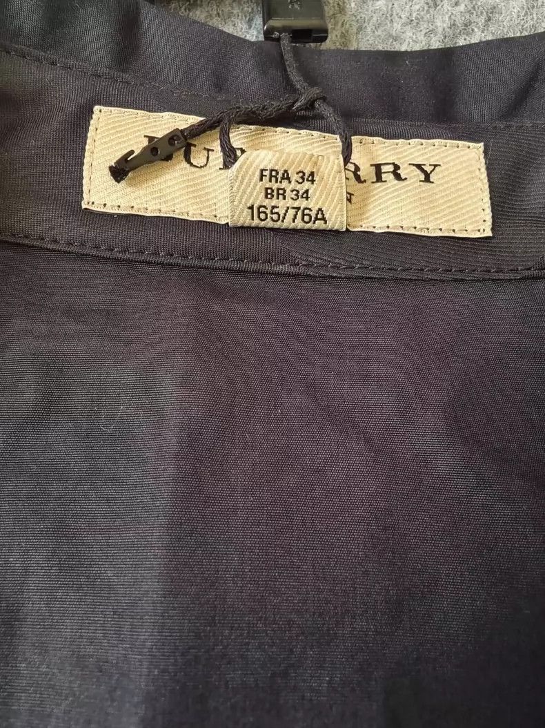 Burberry Burberry Black Cotton Collar Dress Shirt Size US M / EU 48-50 / 2 - 4 Thumbnail