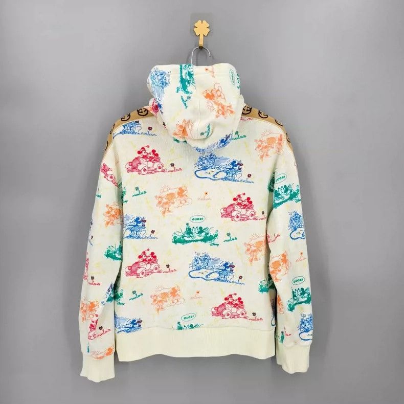 Gucci gucci x disney mickey mouse printed hoodie Size US L / EU 52-54 / 3 - 2 Thumbnail