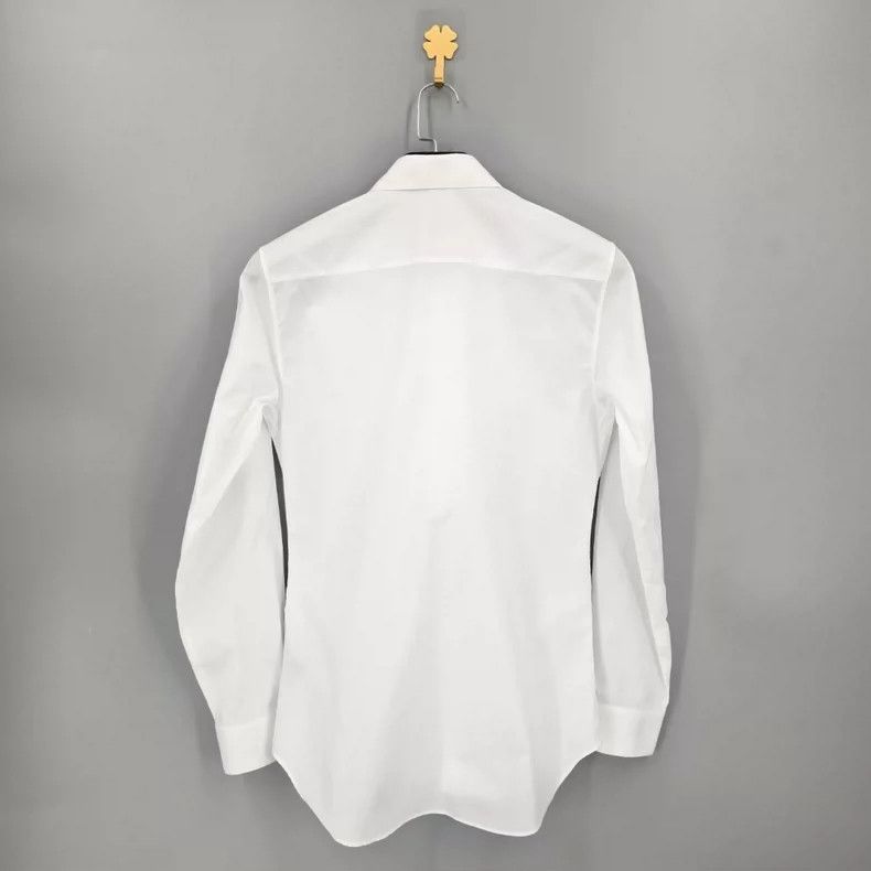 Dior Dior Long Sleeve Shirt with Logo Embroidery Size US M / EU 48-50 / 2 - 2 Thumbnail