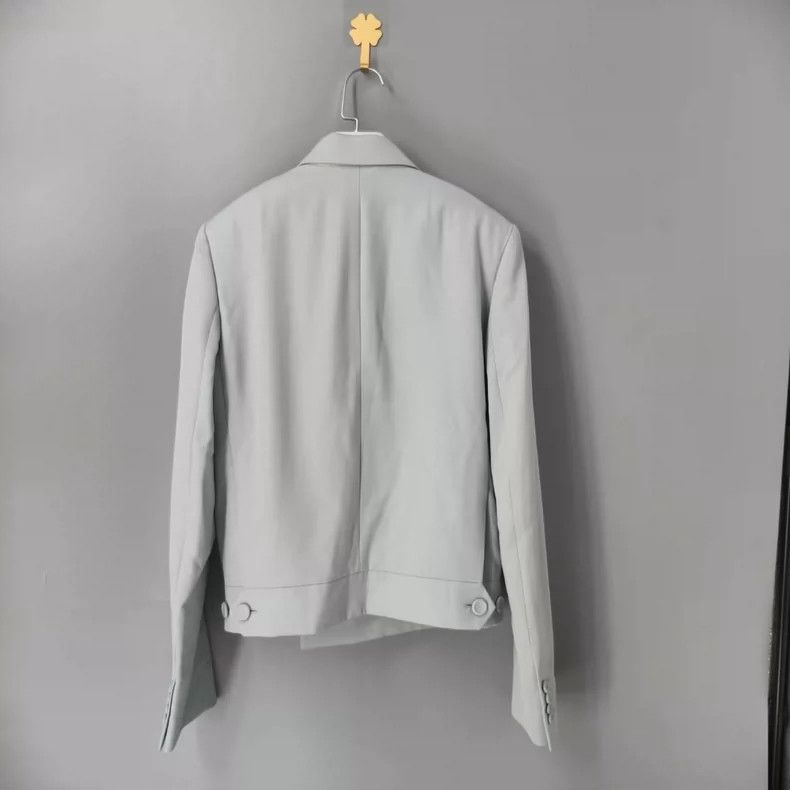 Dior dior qblique mint green suit jacket Size US M / EU 48-50 / 2 - 2 Thumbnail