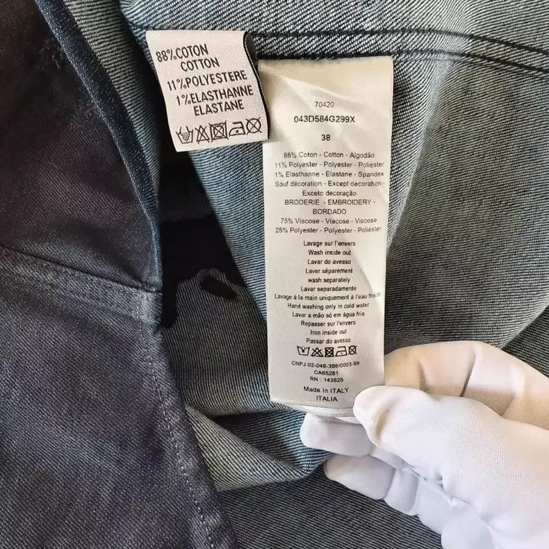 Dior dior x travis scott geometric long sleeve shirt Size US M / EU 48-50 / 2 - 5 Thumbnail