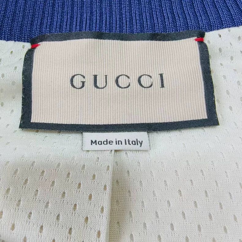 Gucci gucci striped zip-up jacket for men Size US M / EU 48-50 / 2 - 3 Thumbnail