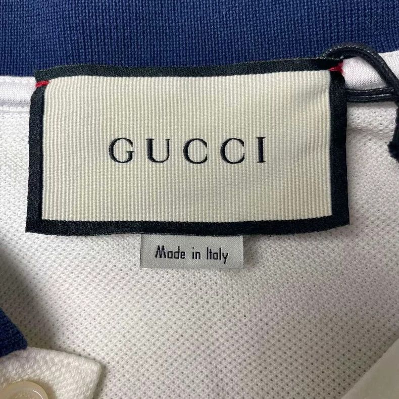 Gucci gucci logo polo shirt with tag Size US L / EU 52-54 / 3 - 3 Thumbnail