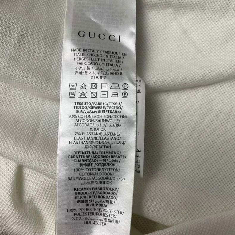 Gucci gucci logo polo shirt with tag Size US L / EU 52-54 / 3 - 4 Thumbnail
