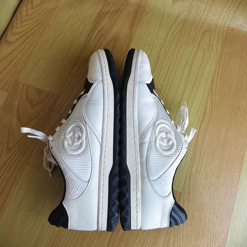Gucci gucci mac80 leather low-top sneakers Size US 8 / EU 41 - 5 Thumbnail