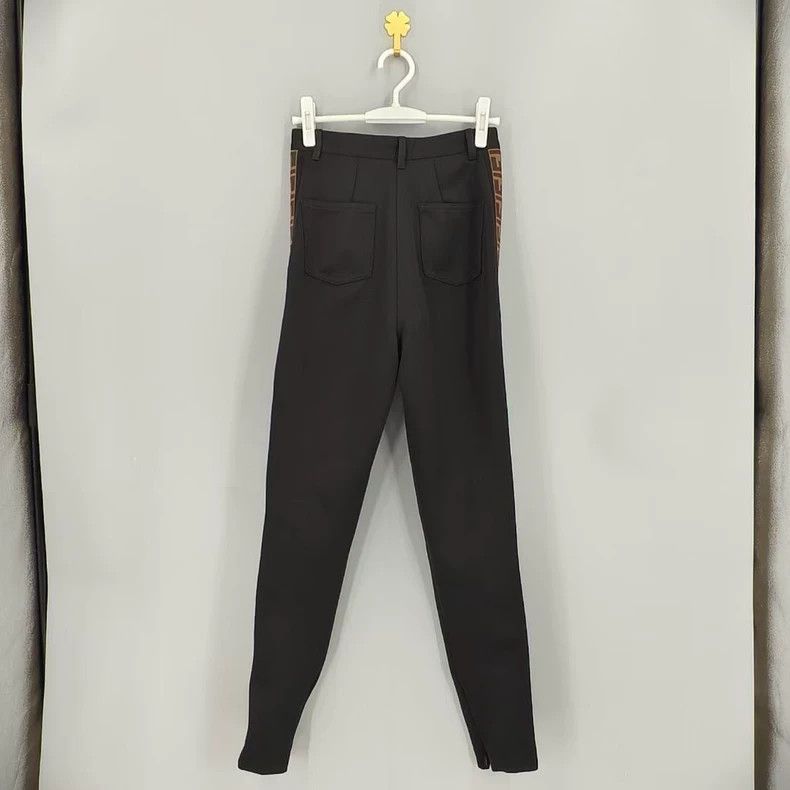 Fendi Fendi Monogram Side Long Pants Size 42 Size US 42 / EU 58 - 2 Thumbnail