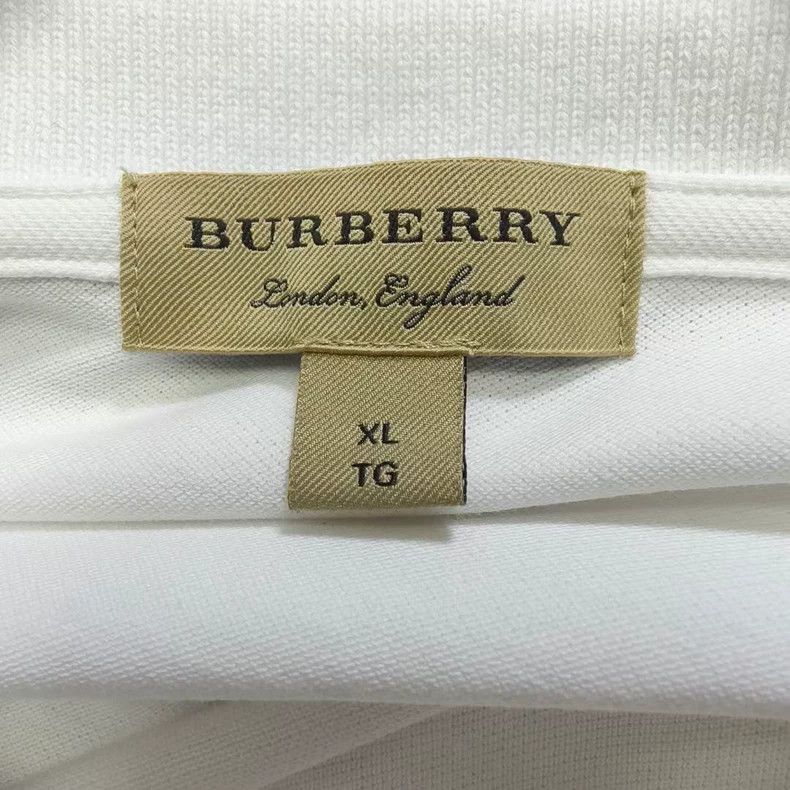 Burberry burberry long sleeve polo with golden accents Size US XL / EU 56 / 4 - 3 Thumbnail