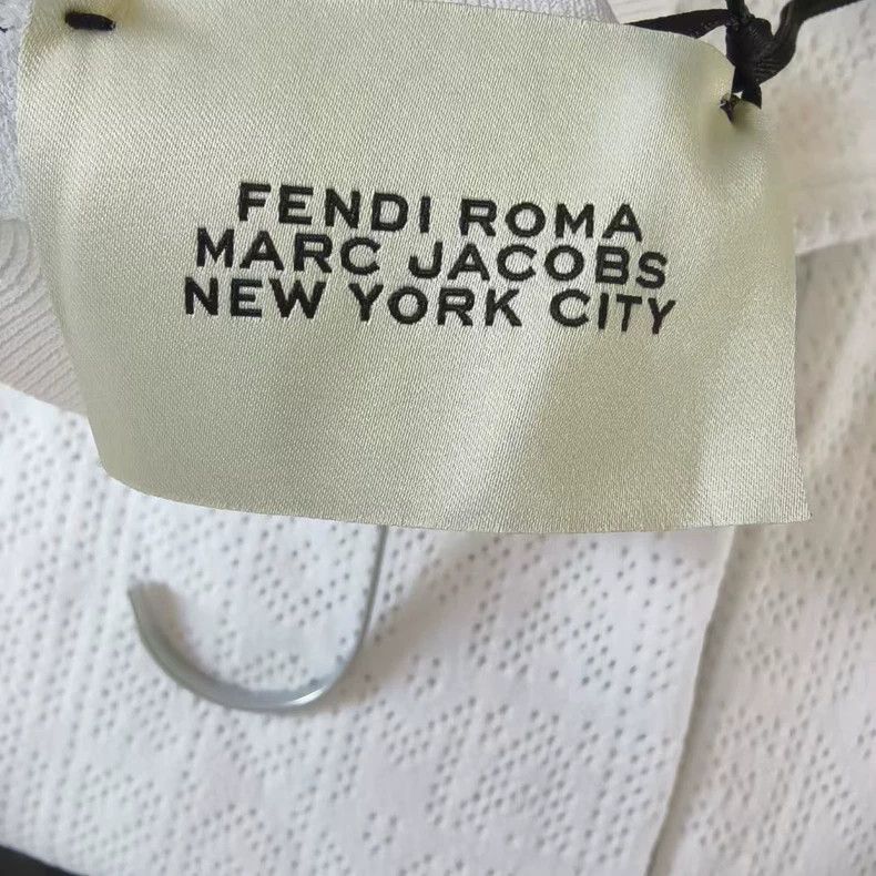 Fendi fendi white logo patterned long sleeve top Size US S / EU 44-46 / 1 - 3 Thumbnail
