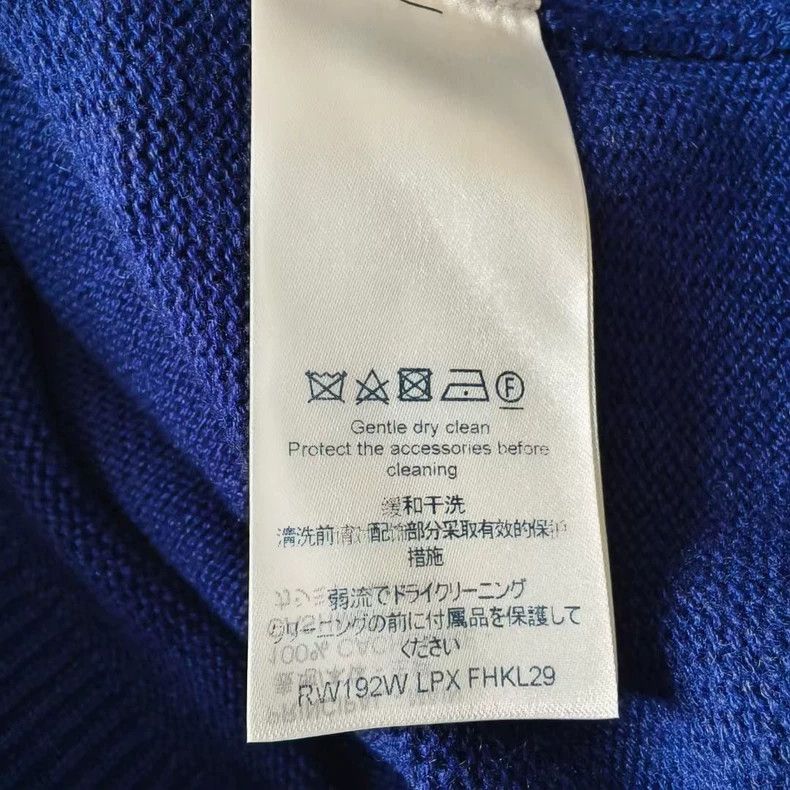 Louis Vuitton louis vuitton blue striped cashmere sweater Size US S / EU 44-46 / 1 - 4 Thumbnail