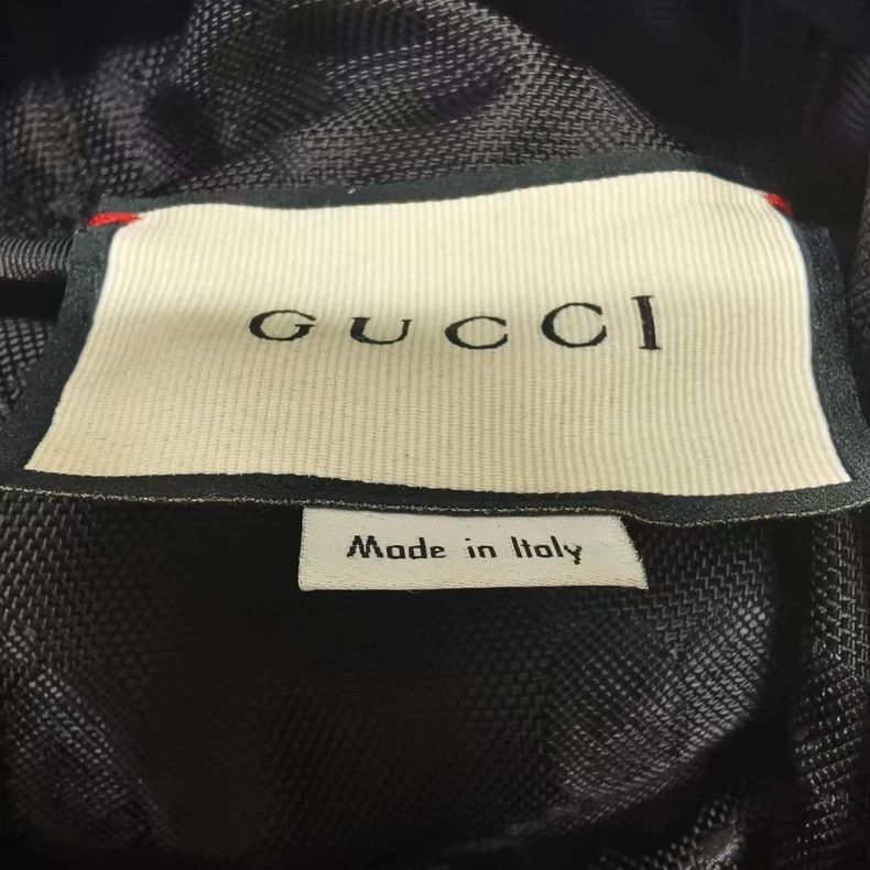 Gucci gucci black logo hooded jacket Size US L / EU 52-54 / 3 - 3 Thumbnail