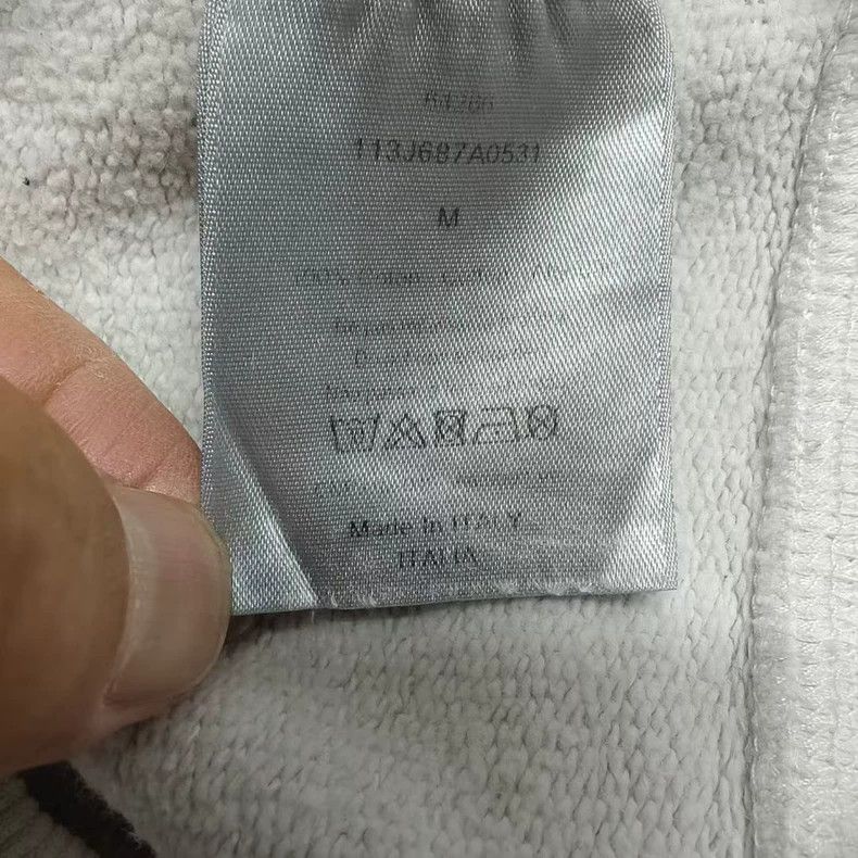 Dior Dior Floral Logo Sweatshirt in White Size US M / EU 48-50 / 2 - 4 Thumbnail